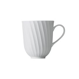 [NEOFLAM] Set of 4 RONDA Ceramic Coffee Mugs-Dishwasher & Microwave Safe, Modern, Unique Style for Any Kitchen-Made in Korea